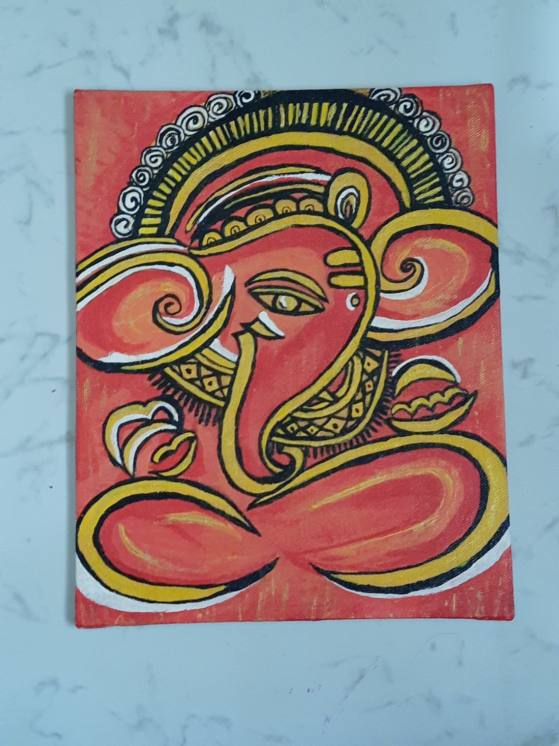 abstract painting by amrutaartpositivityforyou