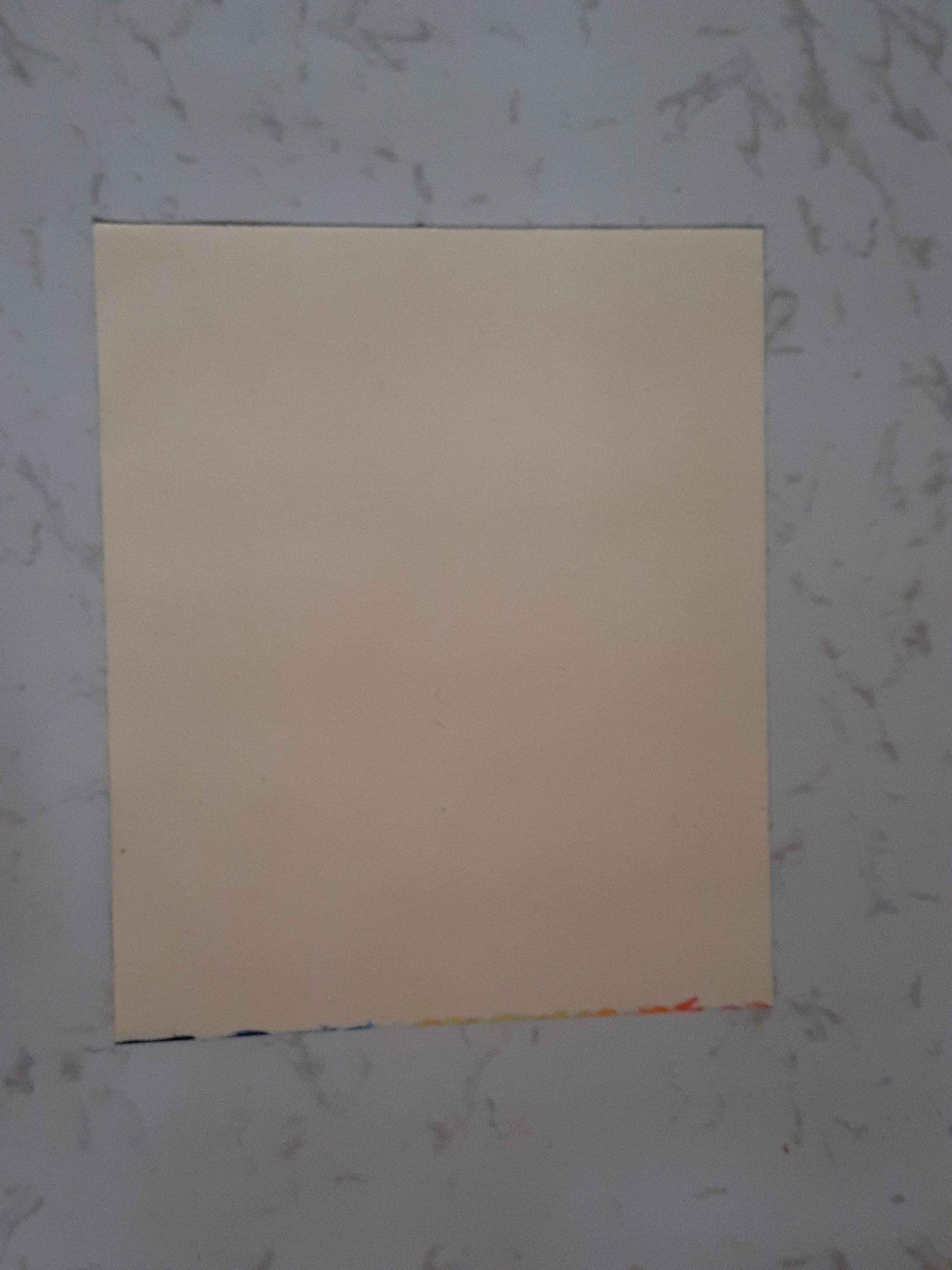 White flower white canvas acrylic color handmade brush painting